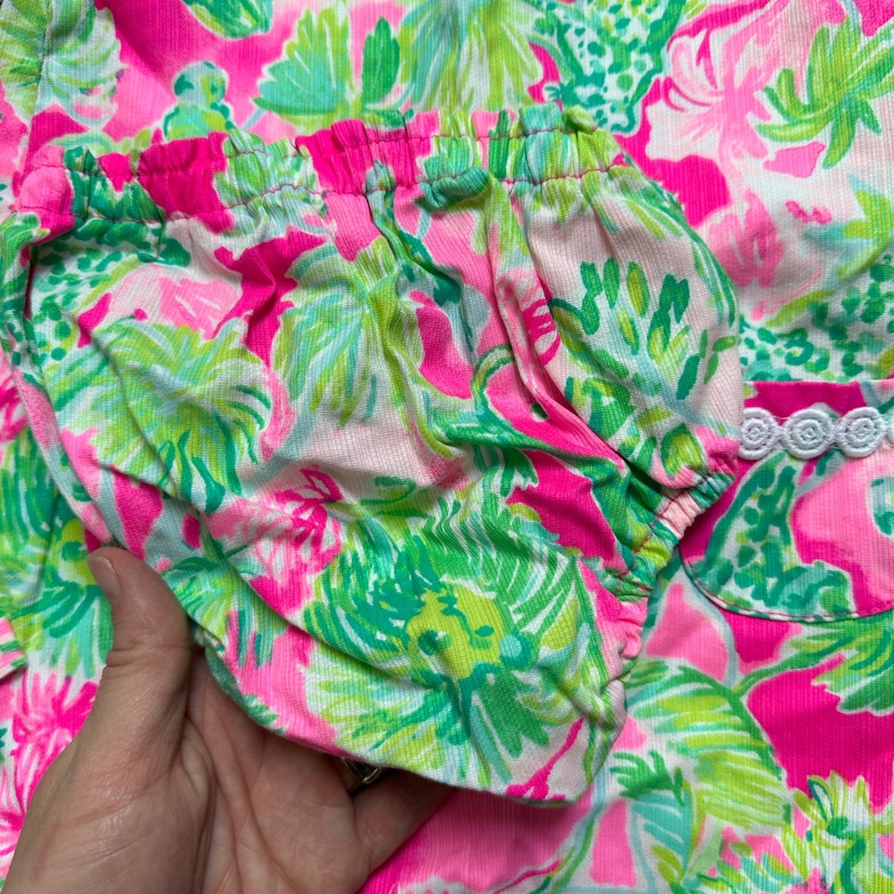 Lilly Pulitzer baby knit shift dress & bloomers in Hanging Around - Picture 5 of 9